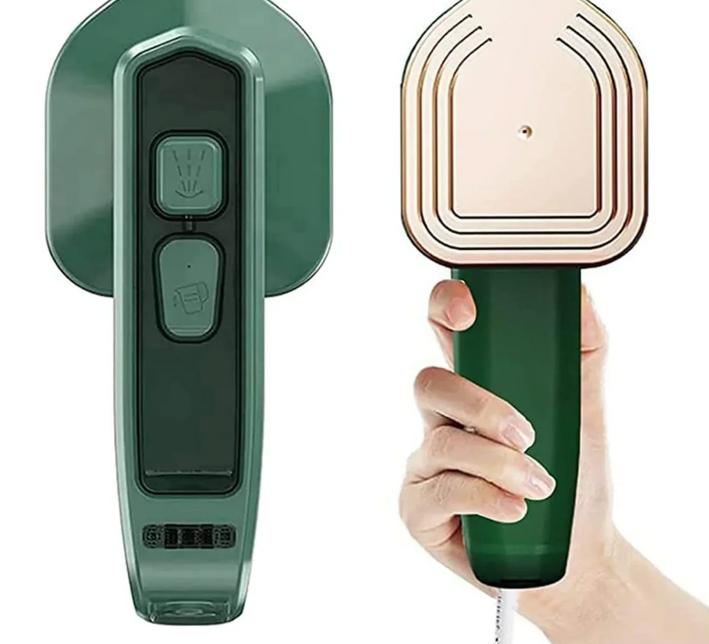 Mini Portable Steam Iron | Handheld Travel Garment Steamer for Wrinkle-Free Clothes